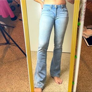 AEO Super Super Stretch Bootcut Denim Regular 2